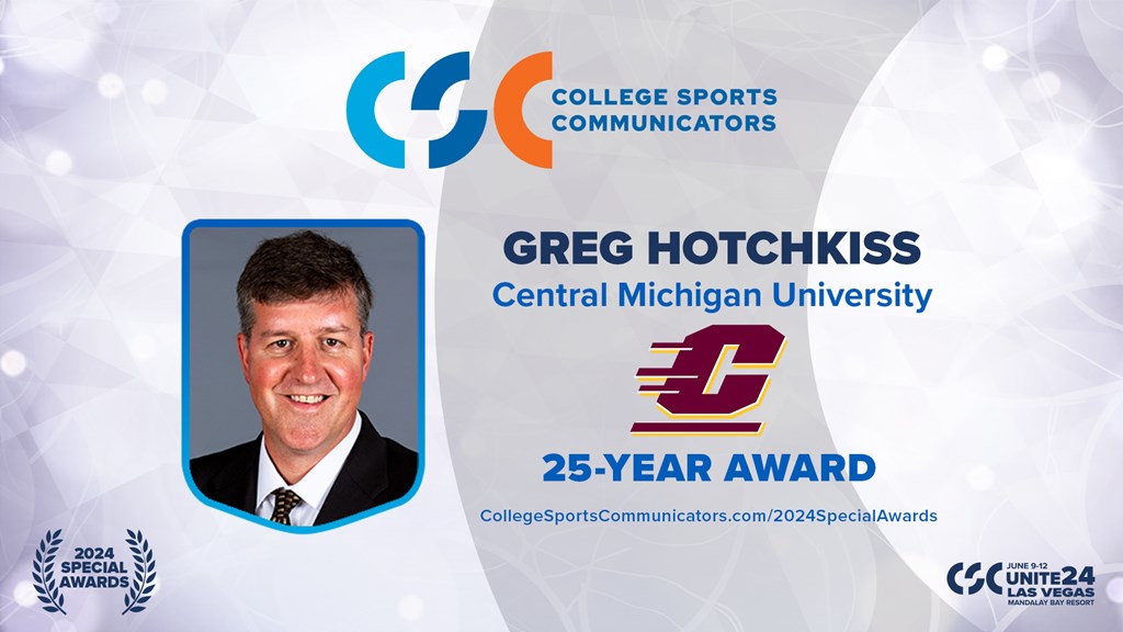 2024 Special Awards Salute: Greg Hotchkiss - 25-Year Award